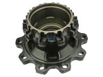 DT Spare Parts - Wheel hub, with bearing, d1: 148 mm, d2: 148 mm, D: 383 mm, 10 bores, b: 25 mm, P: 335 mm, H: 287 mm - 5.30170