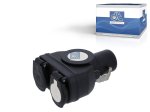 DT Spare Parts - Adapter, 7 poles, ISO 1185/N, 7 poles, ISO 3731/S, 15 poles, ISO 12098 - 5.77060
