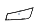 DT Spare Parts - Auxiliary lamp frame, left, black - 2.24660