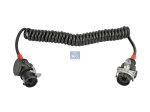DT Spare Parts - EBS cable, 24 V, L: 4 m, ISO 7638, 7 poles - 5.77090