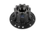 DT Spare Parts - Wheel hub, with bearing, d1: 145 mm, d2: 150 mm, D: 380 mm, 10 bores, b: 25 mm, H: 253 mm - 5.30180