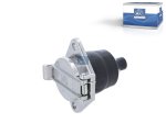 DT Spare Parts - Socket, aluminium, flat connector, 24 V, Type S, ISO 3731, 7 poles - 6.81960