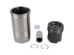 DT Spare Parts - Piston with liner, D: 128 mm - 4.65020
