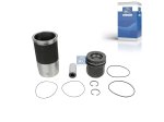 DT Spare Parts - Piston with liner, D: 128 mm - 3.90130