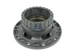 DT Spare Parts - Wheel hub, without bearings, d1: 148 mm, d2: 148 mm, D: 383.4 mm, 10 bores, b: 25 mm, P: 335 mm, H: 226 mm - 2.65270