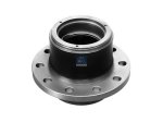 DT Spare Parts - Wheel hub, without bearings, d1: 120 mm, d2: 147 mm, D: 270 mm, 10 bores, b: 22 mm, H: 184 mm - 10.30400