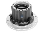 DT Spare Parts - Wheel hub, without bearings, d1: 150 mm, d2: 190 mm, D: 374 mm, 10 bores, b: 22 mm, H: 280 mm - 7.32000
