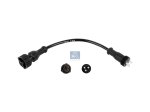 DT Spare Parts - Adapter cable, solenoid valve, M24 x 1, L: 280 mm, 3 poles - 1.18840