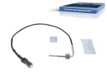 DT Spare Parts - Exhaust gas temperature sensor, M14 x 1,5, SW: 17, L: 580 mm, L: 510 mm, ?: 90 °, 2 poles - 1.12900