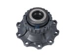 DT Spare Parts - Wheel hub, with bearing, for disc brake, d1: 130 mm, d2: 130 mm, D: 383.5 mm, 10 bores, b: 25 mm, H: 161 mm - 2.65320