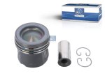 DT Spare Parts - Piston, complete with rings - 4.75250