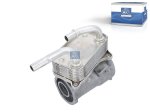 DT Spare Parts - Oil cooler, with filter housing - 4.66730