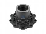 DT Spare Parts - Wheel hub, without bearings, d1: 127.3 mm, d2: 127 mm, D: 380 mm, 10 bores, b: 22.3 mm, P: 335 mm, H: 194 mm - 1.17302