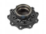 DT Spare Parts - Wheel hub, without bearings, d1: 147 mm, d2: 147 mm, D: 380 mm, 10 bores, b: 22.3 mm, H: 210.5 mm - 1.17304