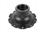 DT Spare Parts - Wheel hub, without bearings, d1: 127.3 mm, d2: 127 mm, D: 375 mm, 10 bores, b: 22.3 mm, H: 132 mm - 1.17301