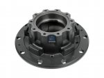 DT Spare Parts - Wheel hub, without bearings, d1: 147 mm, d2: 147 mm, D: 375 mm, 10 bores, b: 22.3 mm, H: 210 mm - 1.17306
