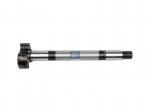 DT Spare Parts - Brake camshaft, left, D: 44 mm, SAE 1 1/2'' 10, L1: 476 mm, L2: 34 mm, L3: 422.5 mm, 10 teeth - 1.18791