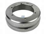DT Spare Parts - Brake drum, D: 413 mm, 6 bores, b: 16.5 mm, P: 320 mm, d: 280 mm, H: 152 mm, B: 142 mm - 1.18714