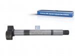DT Spare Parts - Brake camshaft, left, D: 44 mm, SAE 1 1/2'' 10, L1: 452.5 mm, L2: 40 mm, L3: 401.5 mm, 10 teeth - 1.18793