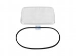 DT Spare Parts - Headlamp glass, H4 - 1.21045