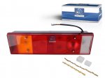 DT Spare Parts - Tail lamp, right, 24 V, P21W, R5W, L: 464 mm, H: 130 mm - 1.21247