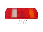 DT Spare Parts - Tail lamp glass, L: 340 mm, H: 130 mm - 1.21429