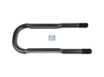 DT Spare Parts - U-bolt, r: 40 mm, M24 x 3, LTh: 40 mm, L1: 308 mm, L2: 138 mm, L3: 125 mm, w: 105 mm, S: 22 mm - 1.25421 - 2 Pack