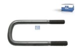 DT Spare Parts - U-bolt, r: 15 mm, R: 130 mm, M22 x 2,5, LTh: 70 mm, L: 240 mm, w: 93 mm, 8.8 - 1.25357 - 2 Pack
