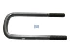 DT Spare Parts - U-bolt, r: 15 mm, R: 150 mm, M22 x 2,5, LTh: 70 mm, L: 256 mm, w: 93 mm - 1.25419 - 2 Pack