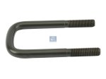 DT Spare Parts - U-bolt, r: 15 mm, R: 150 mm, M22 x 2,5, LTh: 70 mm, L: 215 mm, w: 93 mm, 10.9 - 1.25361 - 2 Pack