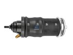 DT Spare Parts - Cabin shock absorber, with air bellow, D1: 44.6 mm, D2: 13 mm, M12 x 1,75, Lmin: 206 mm, Lmax: 304 mm - 1.25974