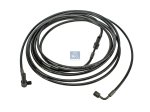 DT Spare Parts - Hose line, cabin tilt, D: 8.5 mm, M12 x 1,5, M12 x 1,5, L: 6490 mm, L1: 6439 mm, 362 bar - 1.28153