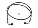 DT Spare Parts - Hose line, cabin tilt, D: 5.9 mm, M12 x 1,5, M14 x 1,5, L: 1200 mm, L1: 1200 mm, 250 bar - 1.28139