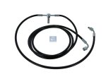 DT Spare Parts - Hose line, cabin tilt, D: 8.5 mm, M12 x 1,5, M12 x 1,5, L: 2830 mm, L1: 2810 mm, 362 bar - 1.28131