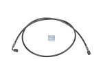 DT Spare Parts - Hose line, cabin tilt, D: 8.3 mm, M12 x 1,5, M12 x 1,5, L: 1440 mm, L1: 1430 mm, 400 bar - 1.28156