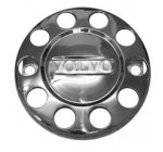 PAR633A Volvo embossed closed centred stainless steel 10 stud nut ring with 335mm