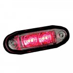 Boreman - LED COSMETIC MARKER LAMPS â RED â PART NO.: 1001-3005-R/1001-3006-R