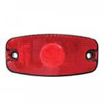 Boreman -Marker Lamp Red Flat.24V 500mm - 1001-0940