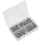Sealey Steel Nut Assortment 1/4"-1/2"UNF 320pc