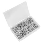 Sealey Serrated Flange Nut Assortment M5-M12 390pc