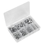 Sealey Steel Nut Assortment 255pc M4-M16 Metric