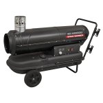 Sealey Space Warmer® Indirect Kerosene/Diesel Heater with Wheels 102,000Btu/hr