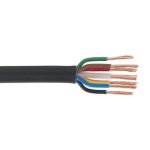 Sealey 30m Thin Wall Automotive Cable 6 x 1mm² 32/0.20mm, 1 x 2mm² 28/0.30mm - Black