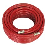 Sealey Air Hose with 1/4"BSP Unions 20m x 10mm