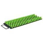 Sealey Premier Socket Rail Tray 1/4", 3/8" & 1/2"Sq Drive - Hi-Vis Green