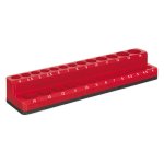 Sealey Premier Socket Holder Magnetic 1/4"Sq Drive Capacity 26 Sockets