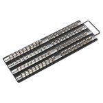 Sealey Premier Socket Rail Tray 1/4", 3/8" & 1/2"Sq Drive - Black