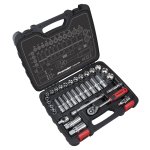 Sealey Premier Lock-On Socket Set 3/8"Sq Drive 34pc