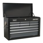 Sealey American PRO® Topchest 9 Drawer - Black/Grey