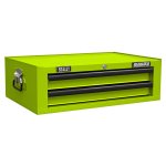 Sealey Superline PRO® Mid-Box Tool Chest 2 Drawer - Green/Black